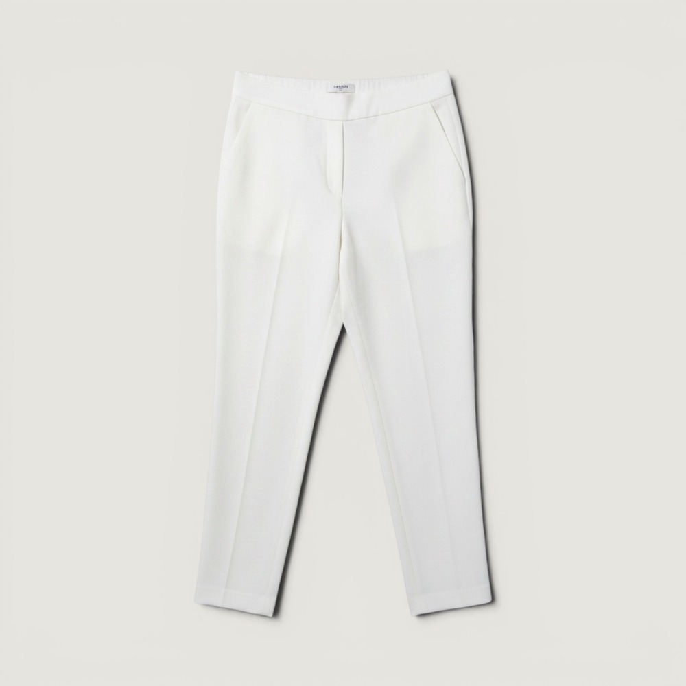 Babaton White Tailored Trousers